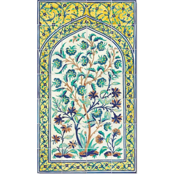 Lahore Mural Ceramic Tile Unique Tile & Stone Shipping 12 Da